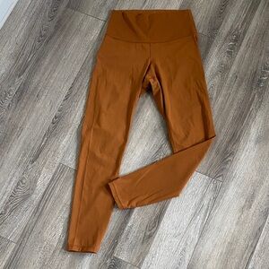 Everlane ReNew Ankle Women's Leggings in Rust Orange